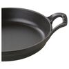 Cast Iron - Baking Dishes & Roasters, 6-inch, Round, Gratin Baking Dish, Black Matte, small 2