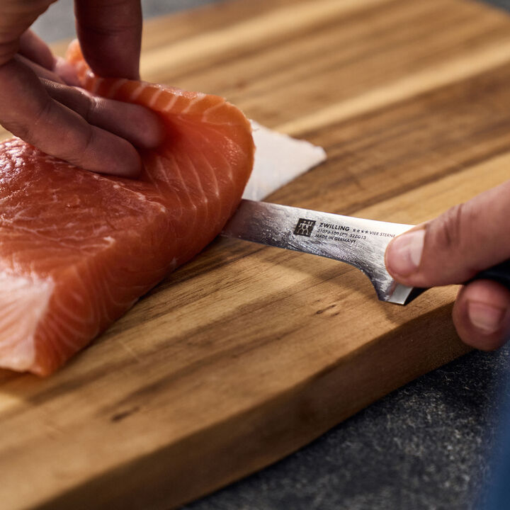 **** VIER STERNE, Filiermesser 18 cm, large 2