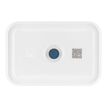 Vakumlu Saklama Kabı, L, Plastik, yarı şeffaf-Akdeniz Mavisi,,large 2