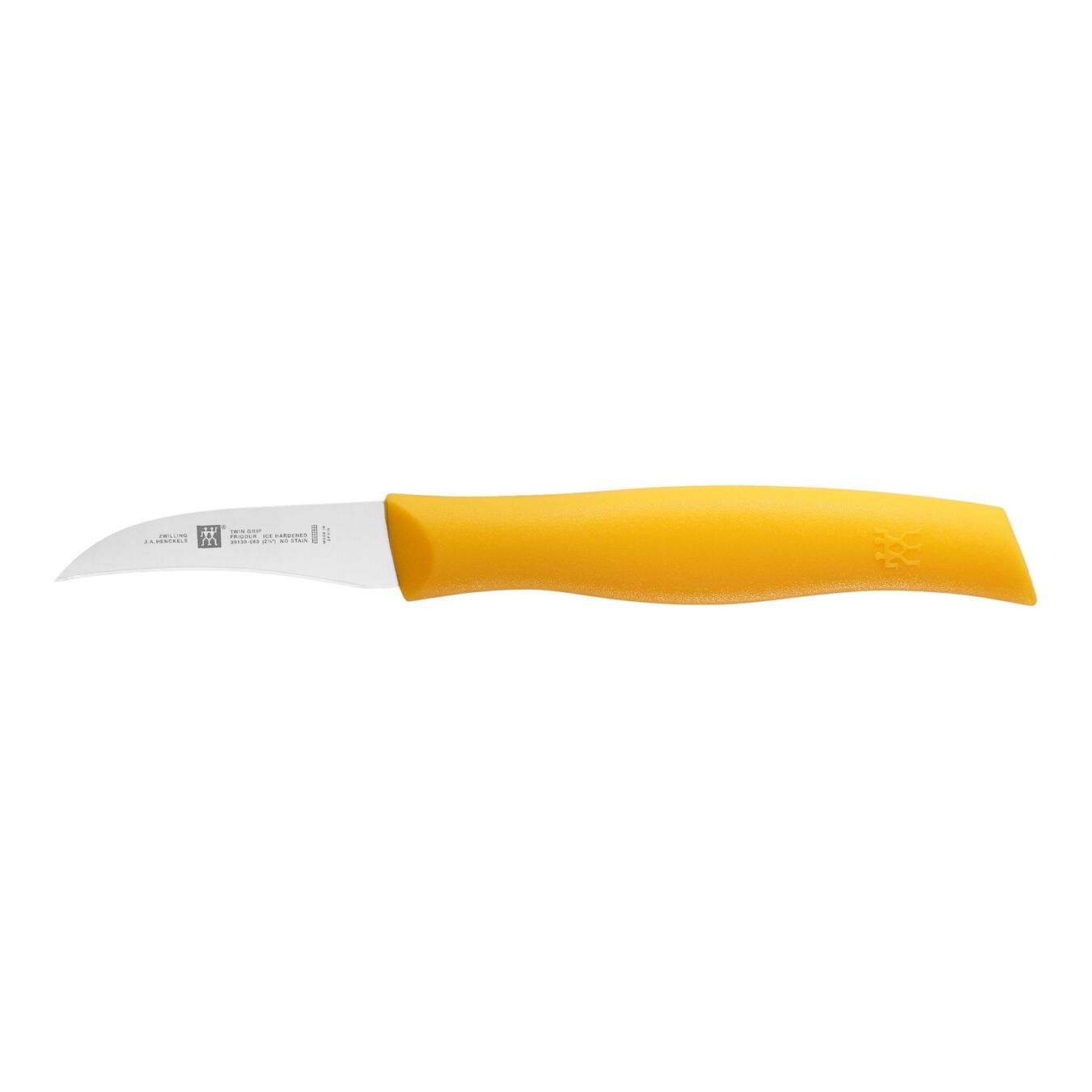 Couteau à éplucher 6 cm, Jaune,,large 1