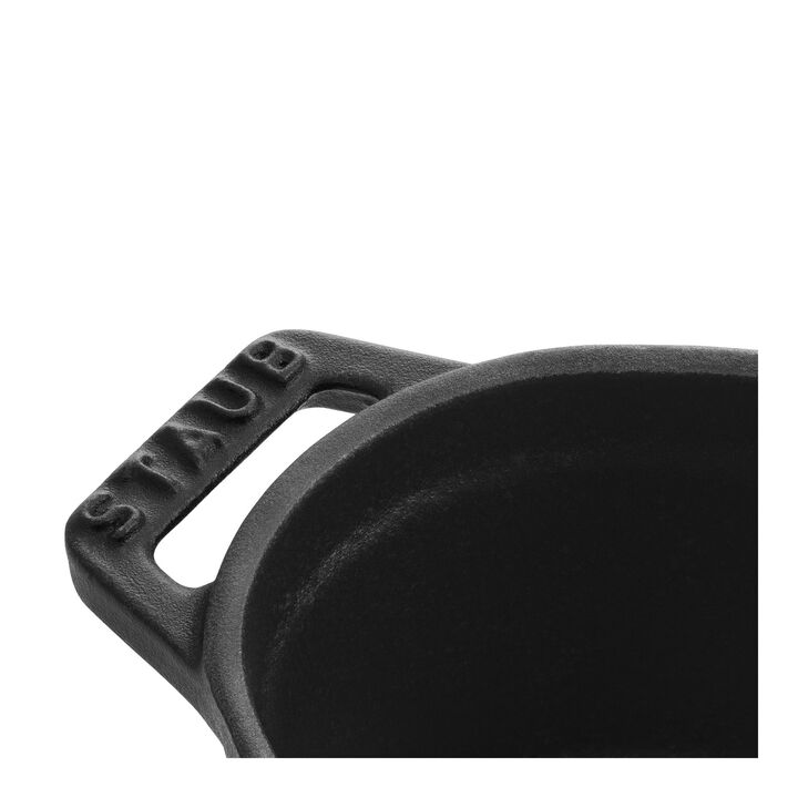 La Cocotte, Minigryta 11 cm, Oval, Svart, Gjutjärn, large 4