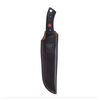 Outdoor, 3.5-inch, Hunting Knife With Leather Sheath, Matte Black Micarta, small 9