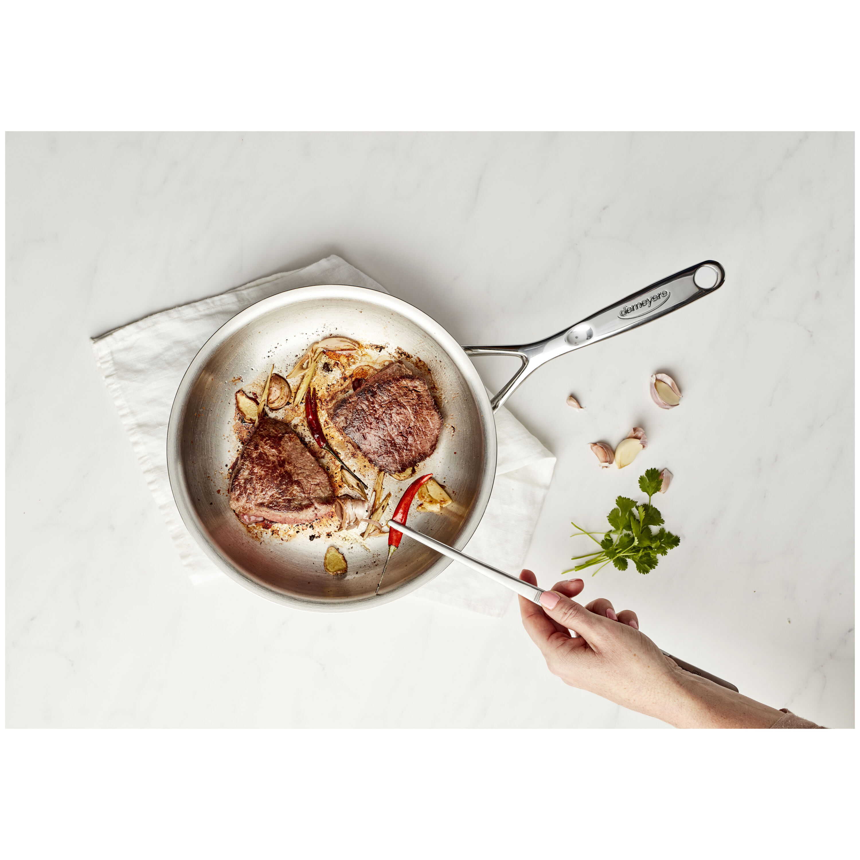 Deeyere Atlantis 2.6-Quart Sauté Pan with Lid : Aazon.ca