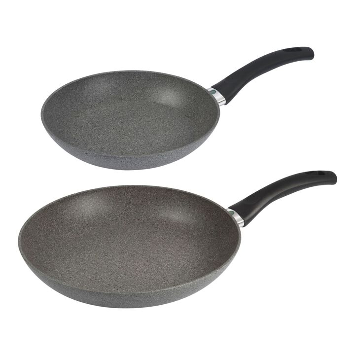 Set of 2 Non Stick Frying Pans, large 1