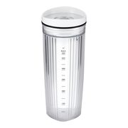 Personal Blender Jar with Drinking Lid and Vacuum Lid - White,,large