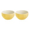 Ceramique, 2 Piece ceramic Bowl set, citron, small 1
