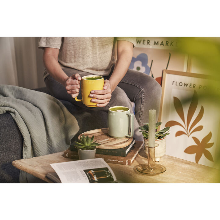 Ceramique, 475 ml ceramic Mug citron, large 2