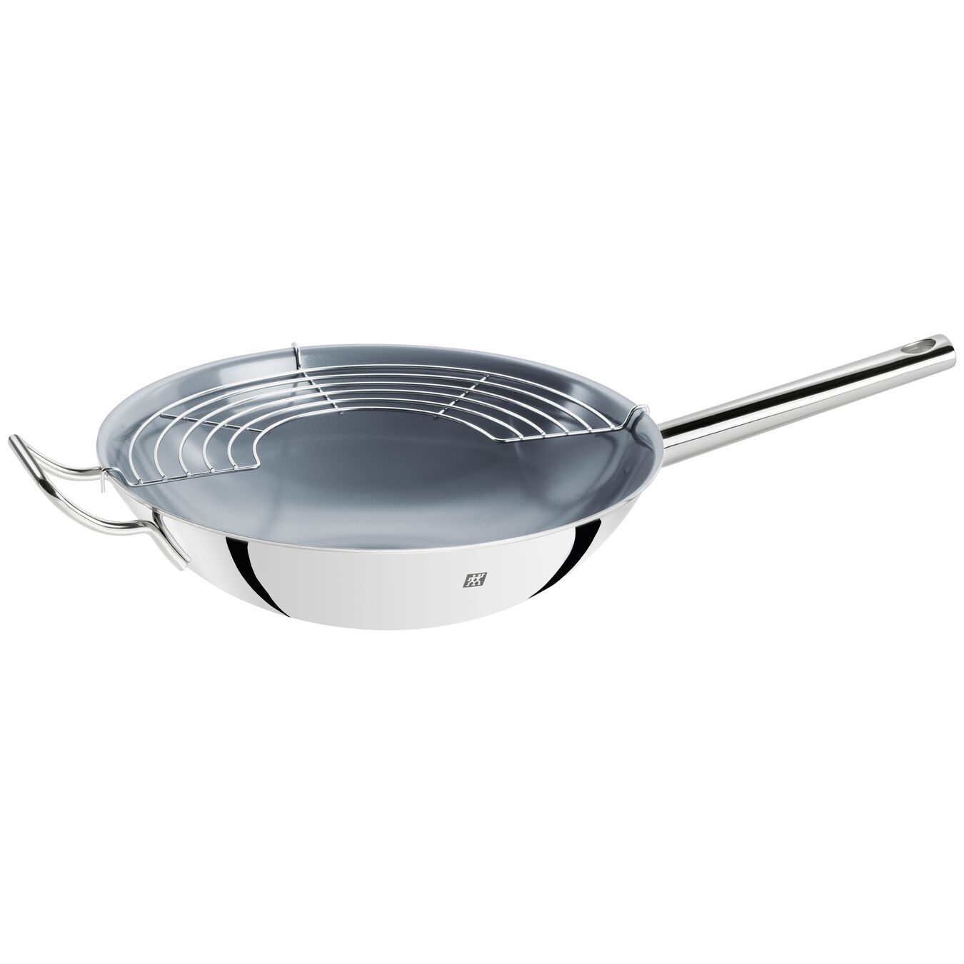 32 cm 18/10 Stainless Steel Wok,,large 4