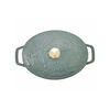 鋳物ホーロー鍋, ココット オーシャン 23 cm, オーバル, ユーカリ, 鋳鉄, small 2