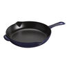 Pans, 26 cm / 10 inch cast iron Frying pan, dark-blue, small 1