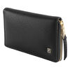 PREMIUM, 6-pcs Calf leather Zip fastener case black, small 3