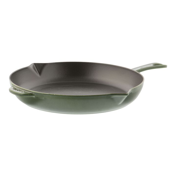 Cast Iron, 12-inch, Fry Pan, Basil, large 1