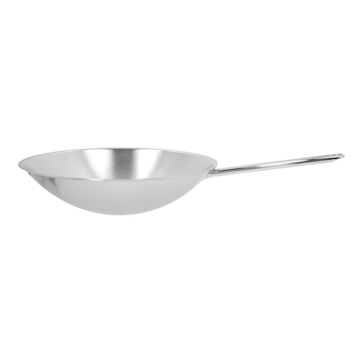 ControlInduc X, Wok fondo tondo - 36 cm, 18/10 acciaio inossidabile, large 1
