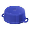 La Cocotte, 3.7 l cast iron round Cocotte, Blueberry, small 4