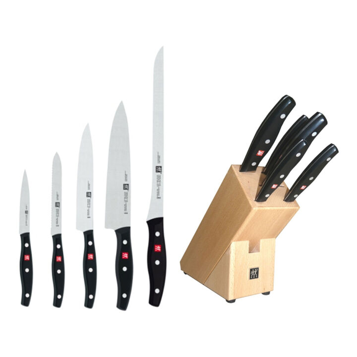 TWIN Pollux, 6-pzs, Taco de cuchillos, large 1