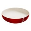 Ceramique, 28 cm ceramic round serving bowl, cherry, small 1