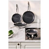 Peak, 3-pcs 18/10 Stainless Steel Frying pan set silver, small 6