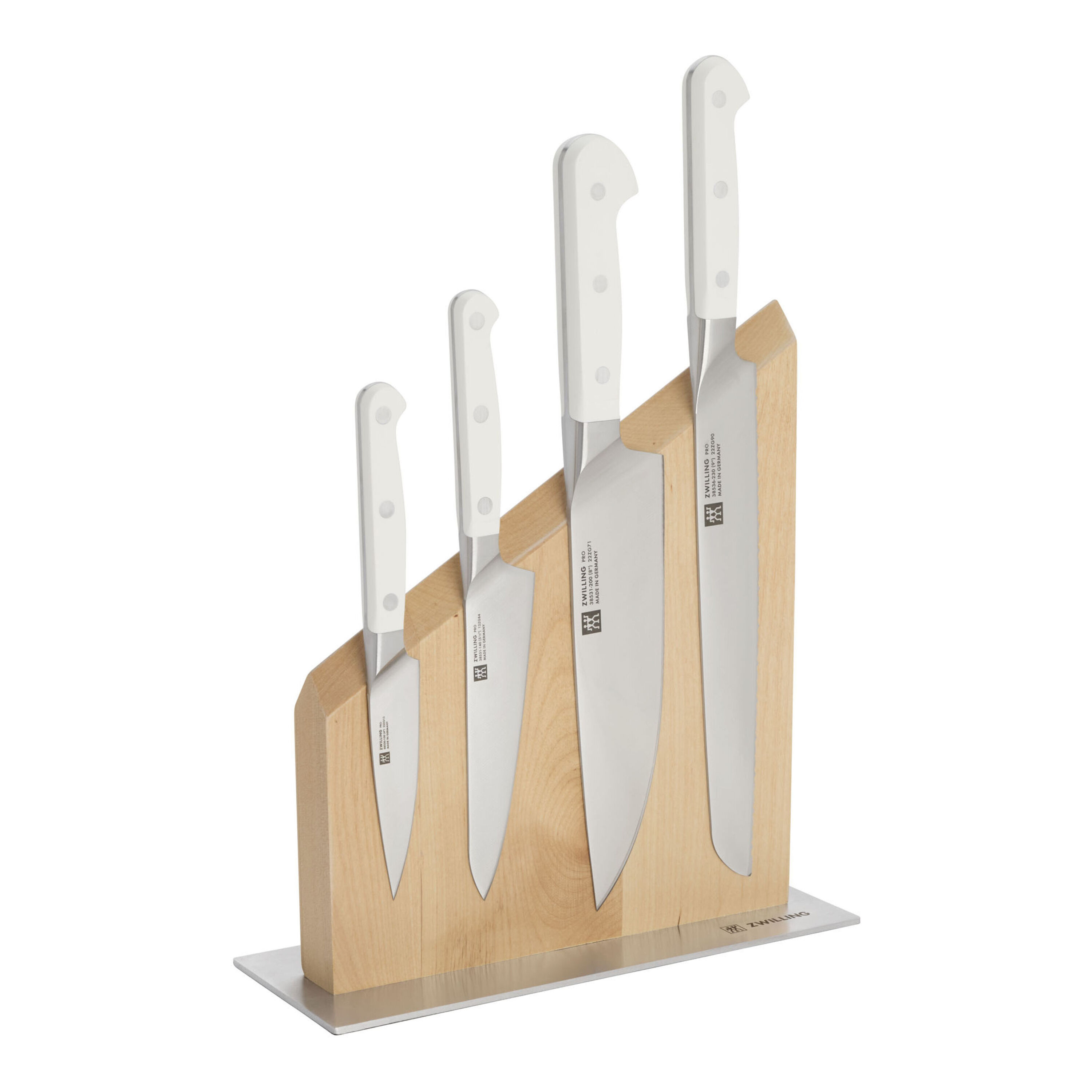 ZWILLING Pro le blanc 5-pc, Knife block set, Natural