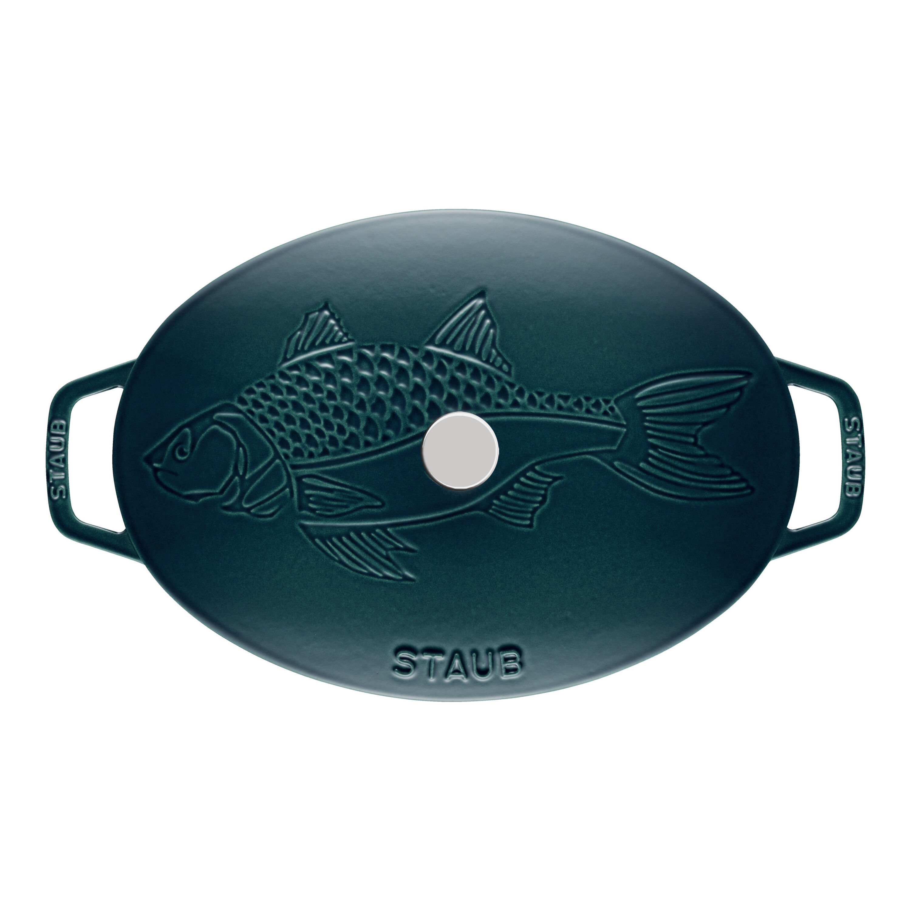 Staub Specialities Ovenschaal Vis 33 cm, Ovaal, La-mer - Specialities - Staub