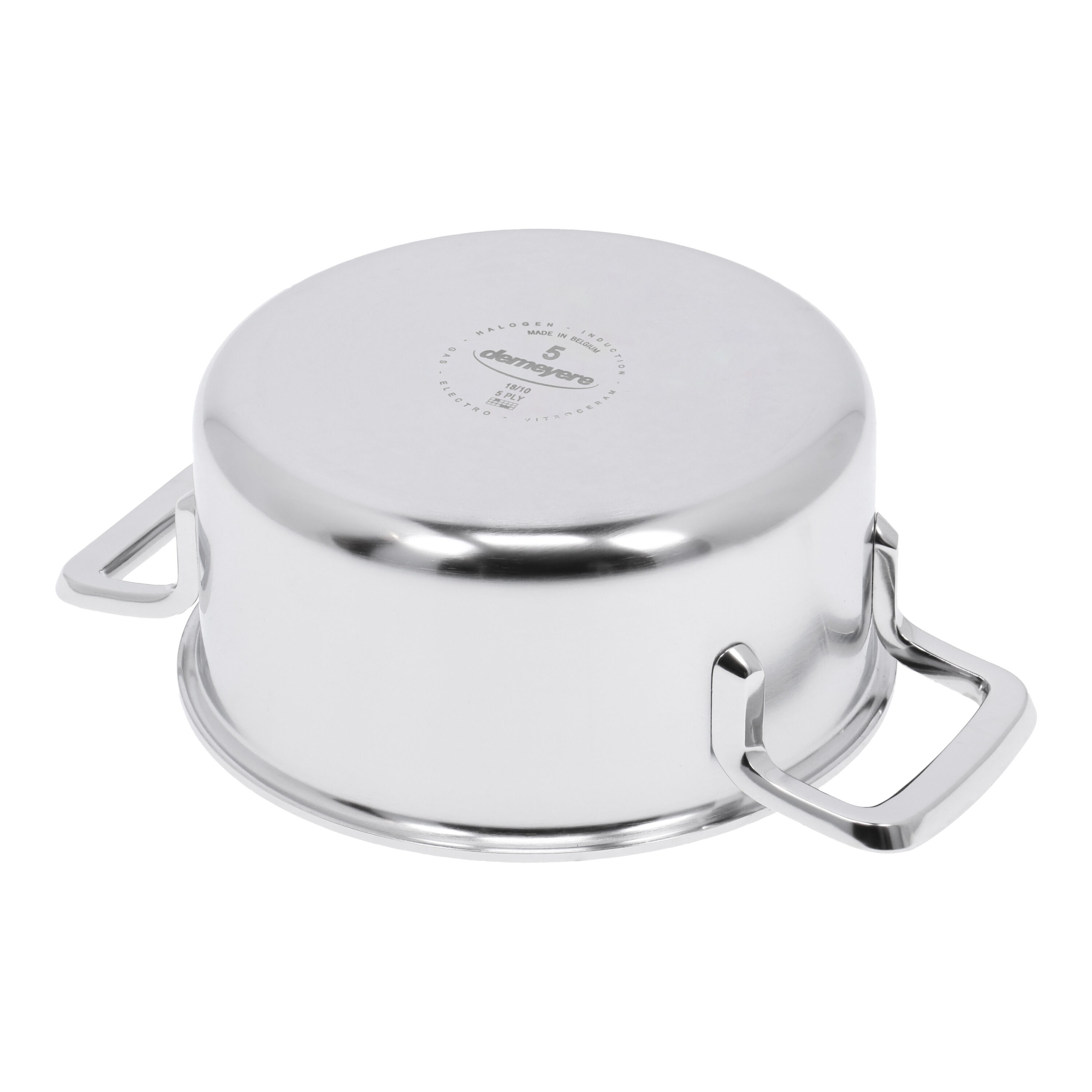 Demeyere Intense 5 Kookpan met dubbelwandig deksel 16 cm / 1,5 l - Intense 5 - Demeyere