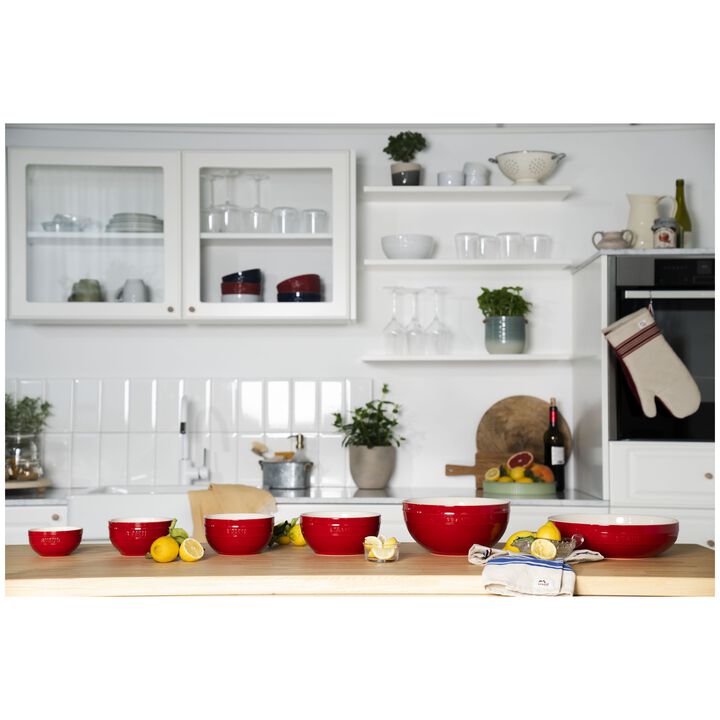 Ceramique, Bol 18 cm, Céramique, Cerise, large 4