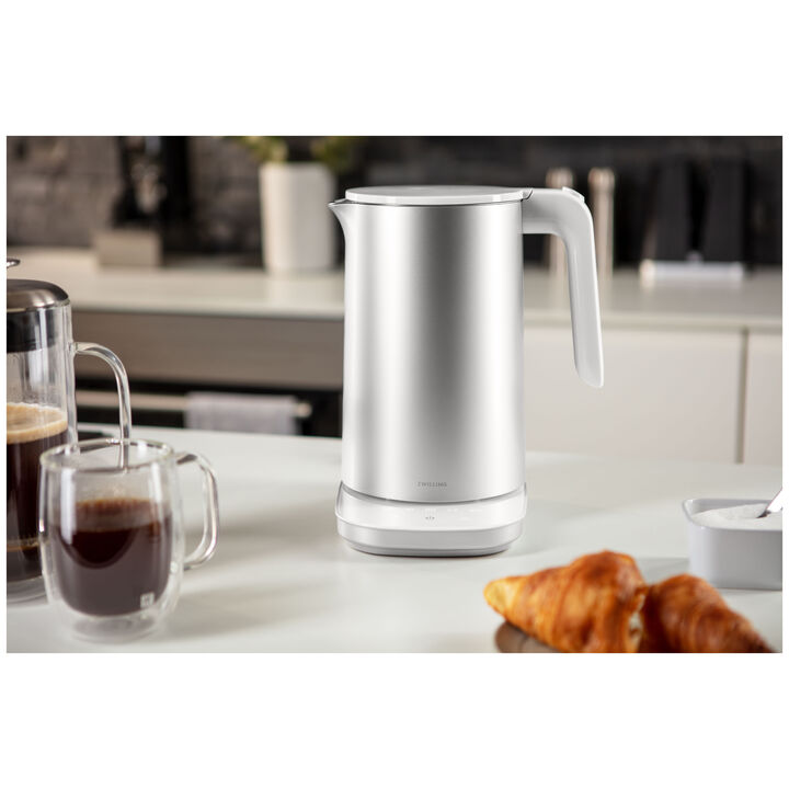 ENFINIGY, Set bouilloire Pro & bouteille isotherme, 2-pcs. 420 ml/1.5 l, argent, Acier Inoxydable, large 4