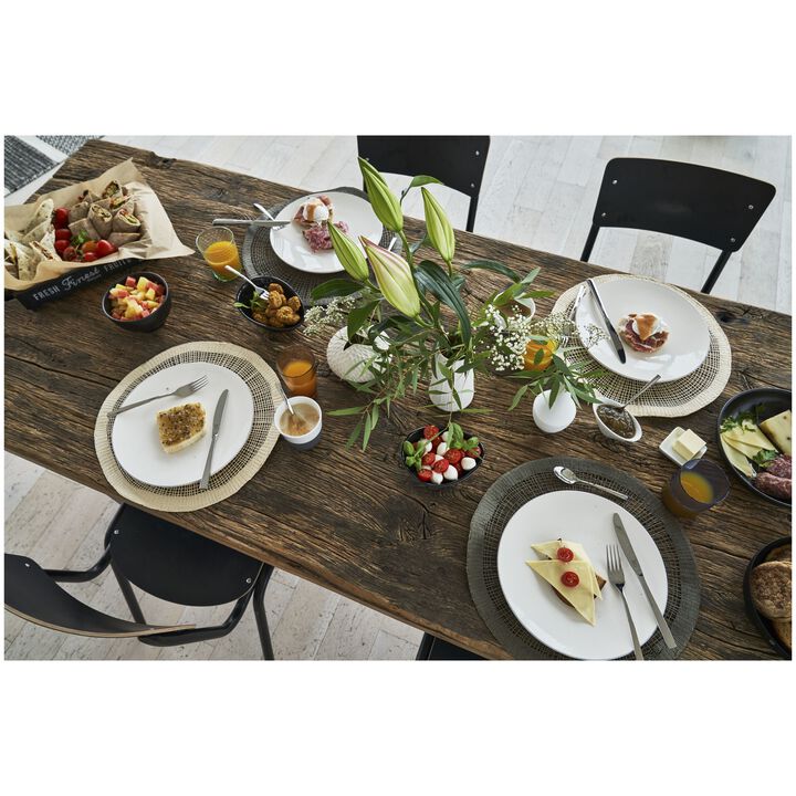 Loft (polished), 24-pcs polished Dinner set, large 3