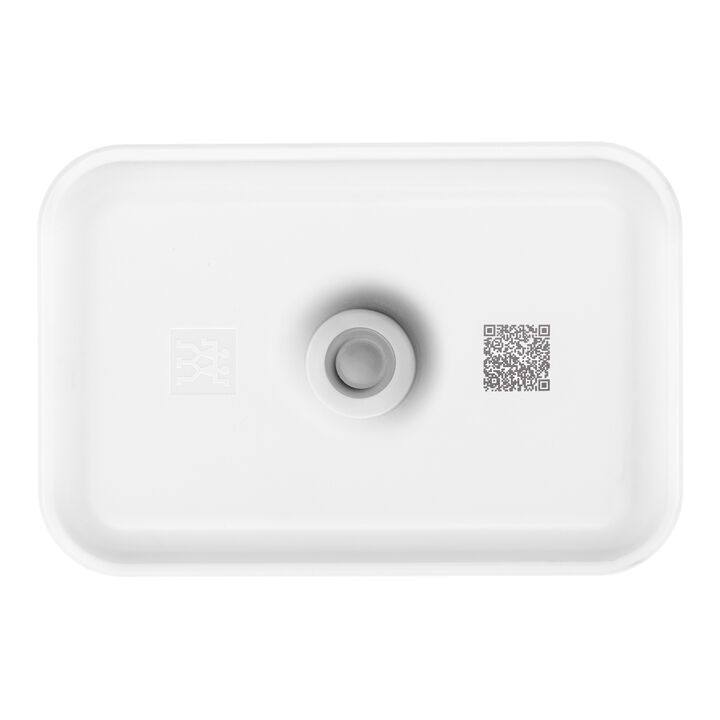 Dinos, L DINOS Vacuum Lunch Box with divider, plastic, white-grey, large 2