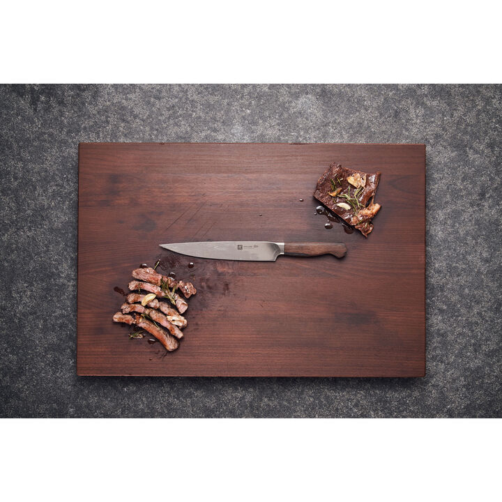 1731, Couteau à trancher 20 cm, Brun, Tranchant lisse, large 3