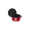 Cast Iron - Round Cocottes, 5.5 qt, Round, Cocotte, Cherry, small 3