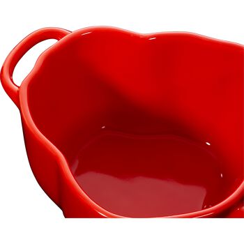 Ceramic Cocotte | Portakal Kırmızısı | 11 cm | 450 ml | Kırmızı Biber,,large 5