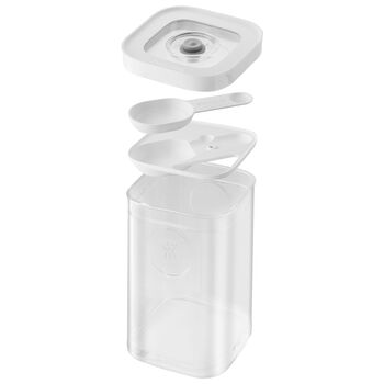 Cube Saklama Kabı Seti, S / 6-parça, şeffaf-beyaz,,large 6