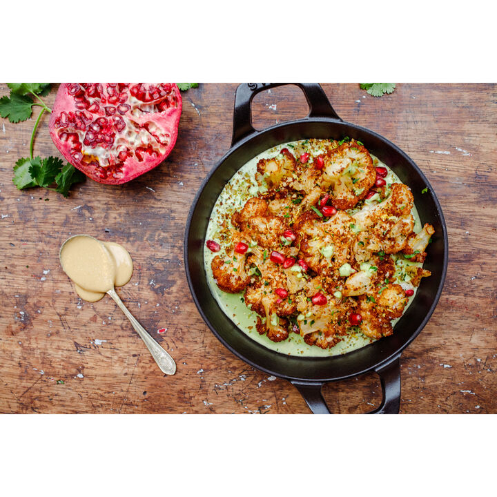 Cast Iron, 7.5-inch, Round, Gratin Baking Dish, Black Matte, large 2