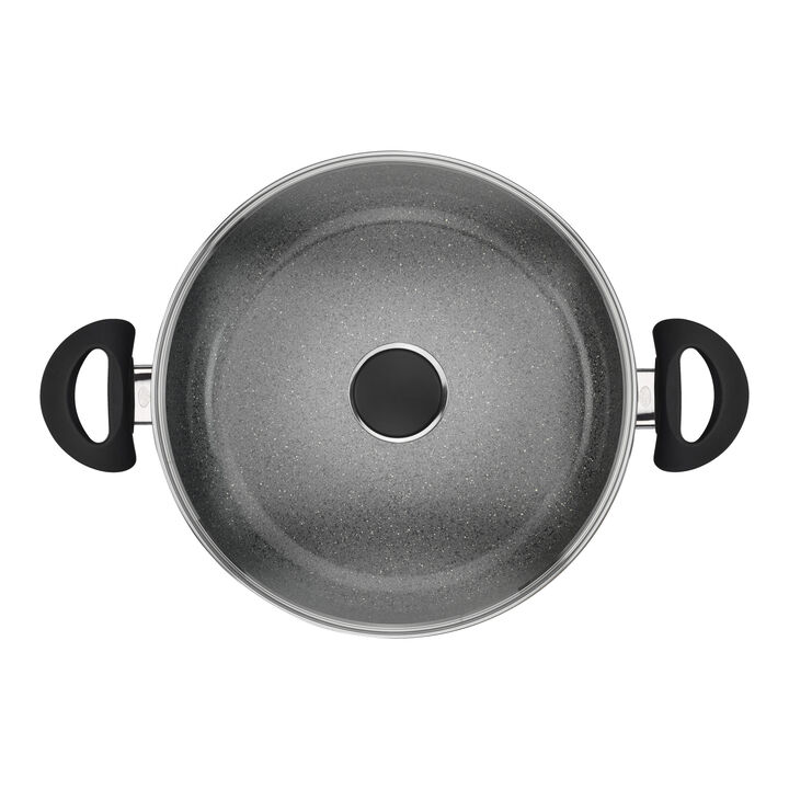 Bari, Tegame con coperchio, 28 cm, alluminio, Rivestimento antiaderente senza PFAS, large 2