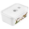 Fresh & Save, L, DINOS Vacuum Lunch Box, Plastic, White-grey, small 1