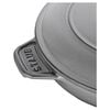 7.5-inch, round, Covered Baking Dish with Lid, graphite grey,,large