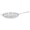 Essential 5, 32 cm / 12.5 inch 18/10 Stainless Steel frying pan with lid, small 1