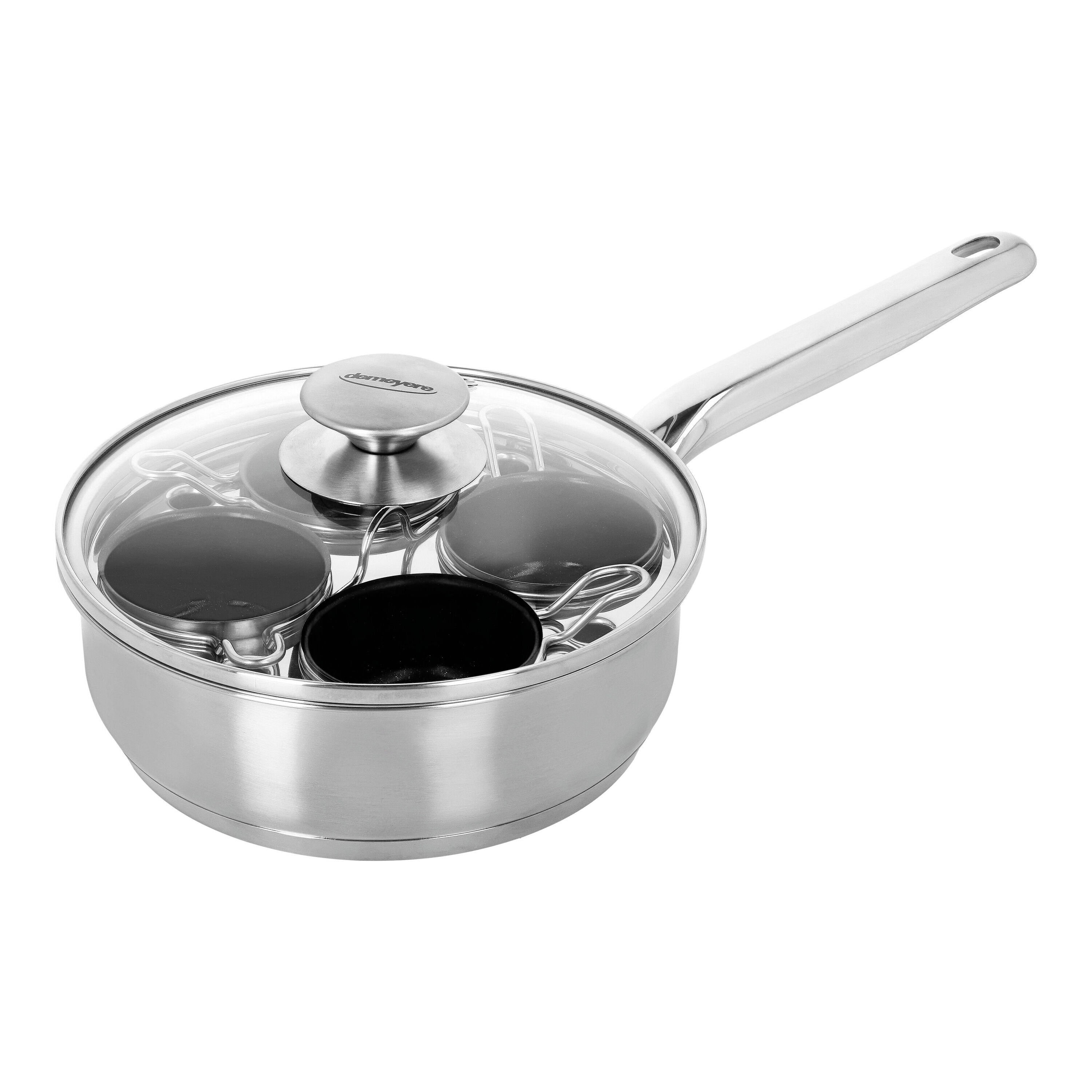 Demeyere Specialties 3 Eipocheerder 18 cm, 18/10 roestvrij staal, Zilver - Specialties 3 - Demeyere