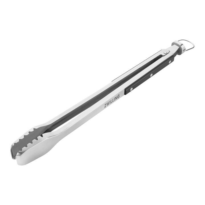 BBQ+, 15.75 inch Tongs, Stainless Steel , large 3