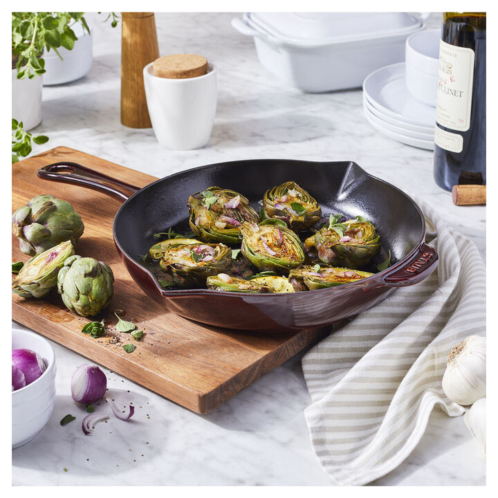 Cast Iron, 10-inch, Fry Pan, Grenadine, large 2