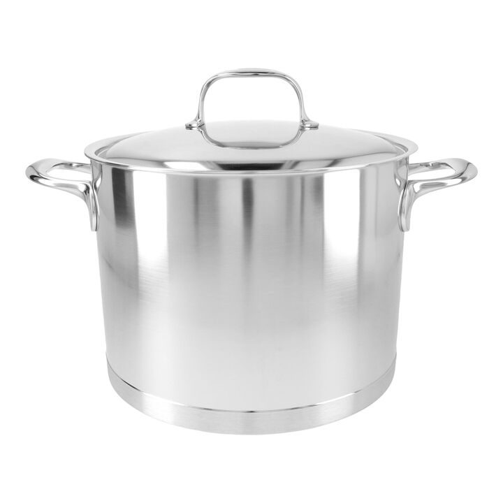 Atlantis, 8.5 qt Stock Pot With Lid, 18/10 Stainless Steel , large 1