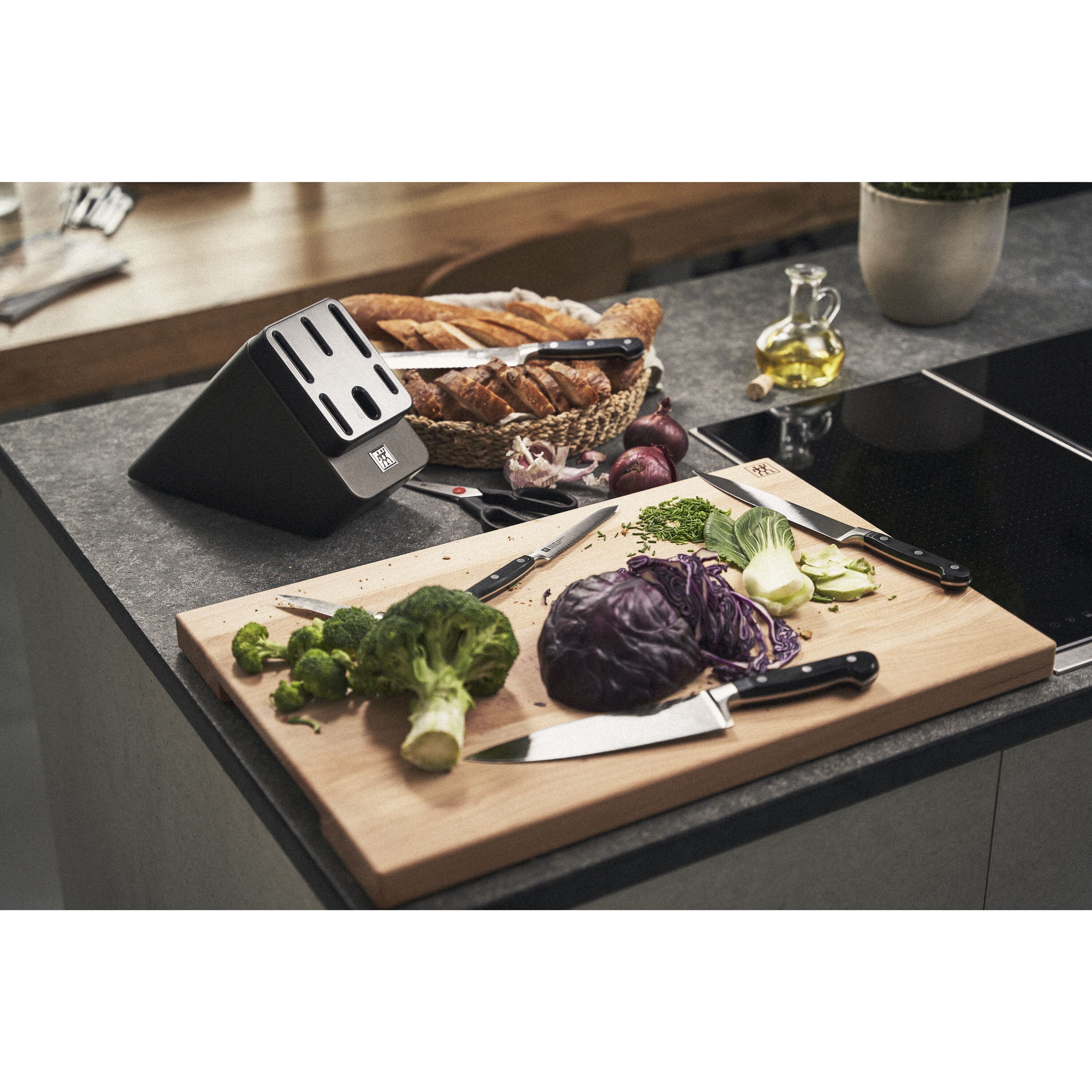 趣味 made in USA3 ZWILLING PROFESSIONAL S Blok Bıçak Seti Kendinden Bilemeli satın