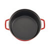 Braisers, 6 l cast iron round Braise + grill, cherry, small 8