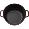 Cast Iron - Specialty Shaped Cocottes, 3.75 qt, Essential French Oven Rooster Lid, Grenadine, small 9