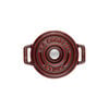 鋳物ホーロー鍋, ピコ・ココット 10 cm, ラウンド, グレナディンレッド, 鋳鉄, small 2