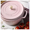 La Cocotte, 5.25 l cast iron round Cocotte, sorbet rose, small 2