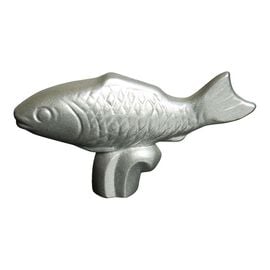 Pomello pesce - 8 cm, acciaio inox