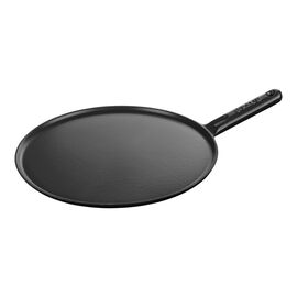 Staub Pans, クレープパン 30 cm, 鋳鉄, ブラック