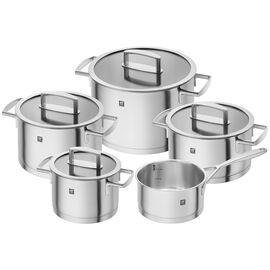 ZWILLING Vitality, 5-pcs 18/10 Stainless Steel Pot set silver
