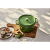 Cast Iron, 5.5 qt, Round, Cocotte, Pistachio, small 9